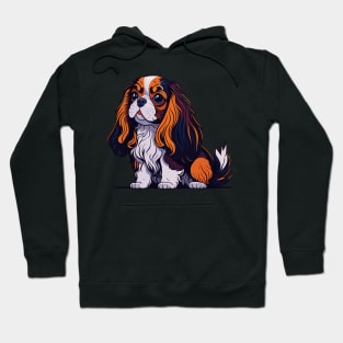 Cavalier King Charles Spaniel Portrait Hoodie